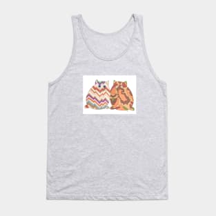 2 Fat Cats Tank Top